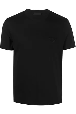 Prada Camiseta con logo bordado