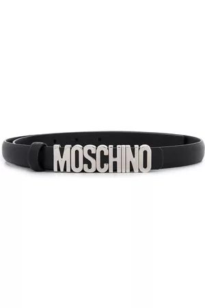 Moschino Cinturón con placa del logo