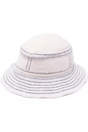 Barrie Sombrero de pescador con costuras en contraste