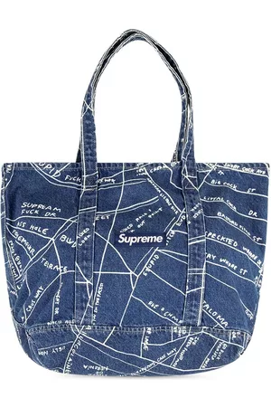 Supreme Bolso shopper vaquero Gonz Map