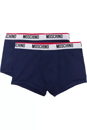 Moschino Bóxer con logo en la cinturilla