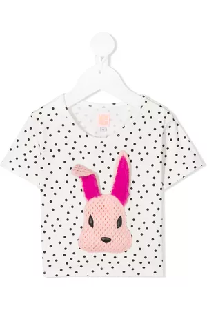 Wauw Capow by Bangbang Camiseta con conejo bordado