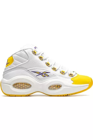 Reebok Zapatillas Question Mid Yellow Toe - Kobe
