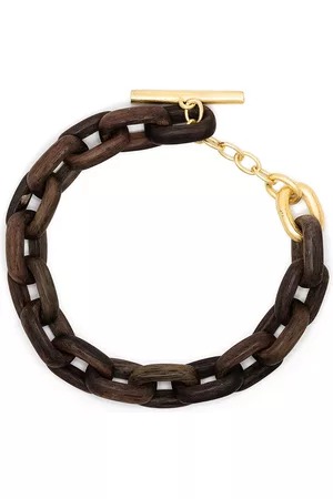 PARTS OF FOUR Pulsera de cadena con botón de trenca