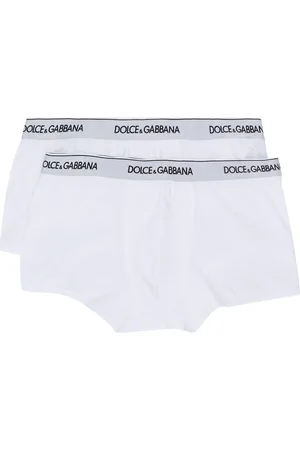 Dolce & Gabbana Bóxer con logo bordado