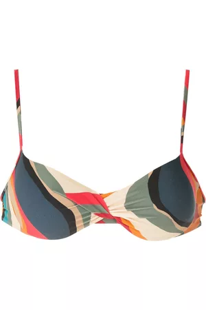 Lygia & Nanny Top de bikini Cassis estampado
