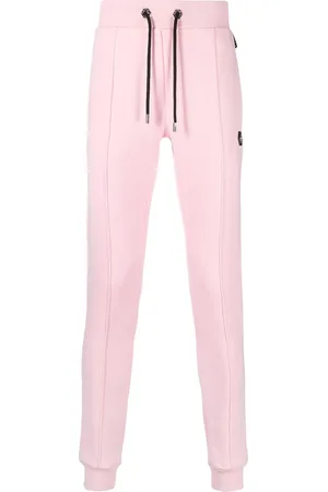 Philipp Plein Pantalones de chándal con parche del logo