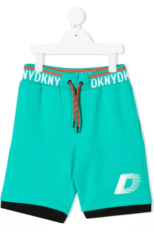 DKNY Bermudas con franjas del logo