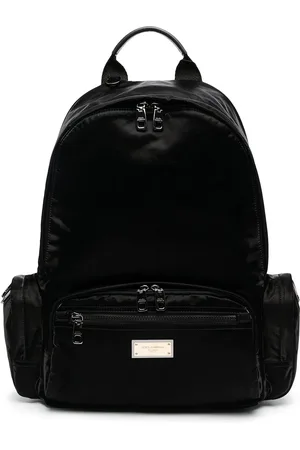 Dolce & Gabbana Mochila con placa del logo