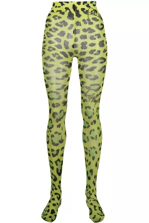 Philipp Plein Medias con estampado de leopardo