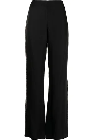 Baruni Pantalones anchos con franja lateral