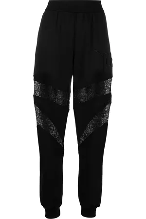 Philipp Plein Joggers con paneles de encaje
