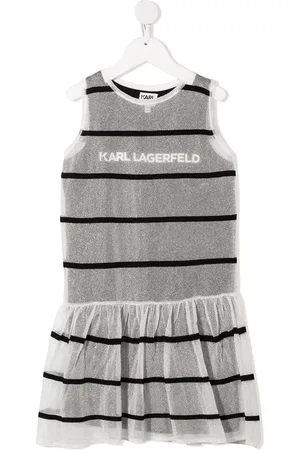 Karl Lagerfeld Vestido de punto a capas