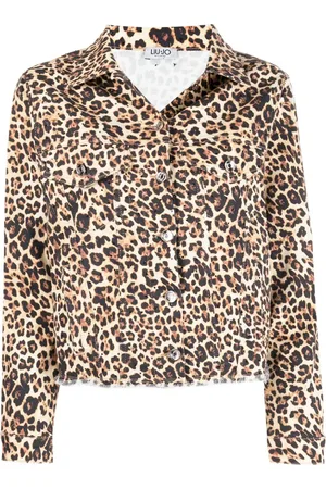 Liu Jo Chaqueta con motivo de leopardo