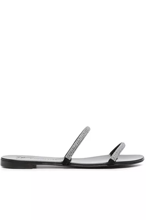 Giuseppe Zanotti Sandalias Croisette con apliques de cristal