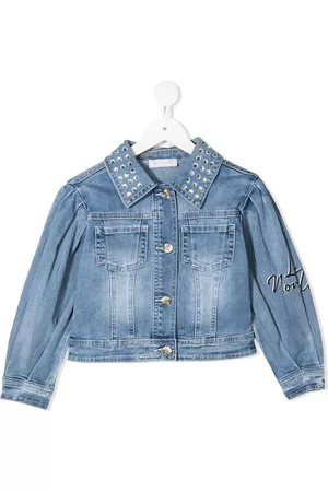 MONNALISA Chaqueta vaquera con bordado de La Pata Daisy