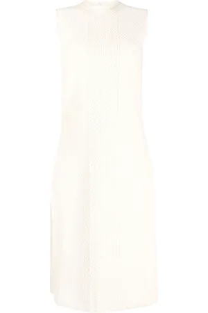 Jil Sander Top de punto con abertura lateral