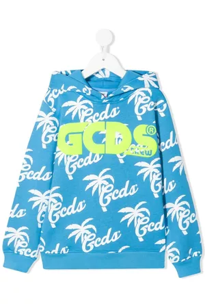 GCDS Sudadera con capucha y logo