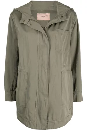 Twin-Set Chaqueta de manga larga con capucha
