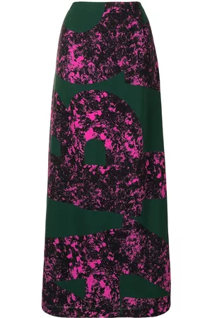 Colville Falda larga con estampado abstracto