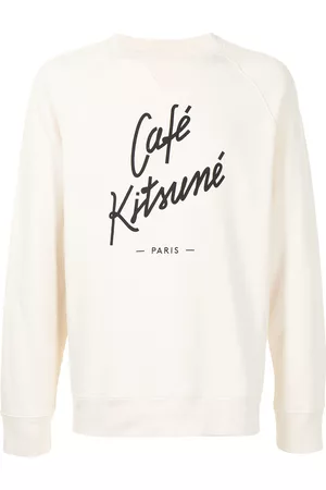 Café Kitsuné Sudadera con logo estampado
