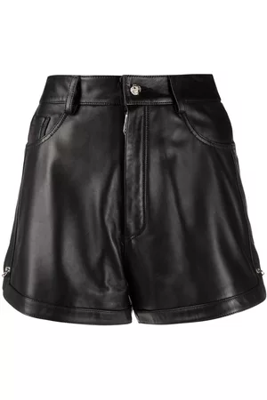 Philipp Plein Shorts con aplique de imperdibles