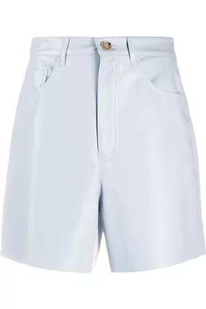 Nanushka Shorts Leana de talle alto