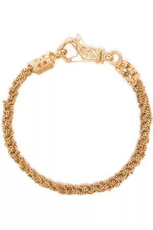 EMANUELE BICOCCHI Pulsera con diseño trenzado