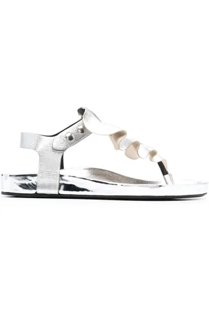 Isabel Marant Sandalias con ribete de volantes