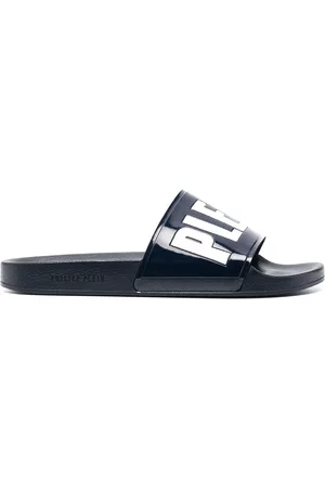 Philipp Plein Sandalias con logo estampado