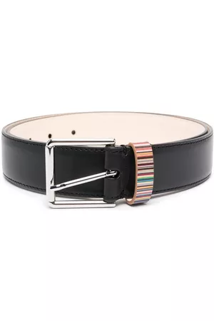 Paul Smith Cinturón con ribete a rayas