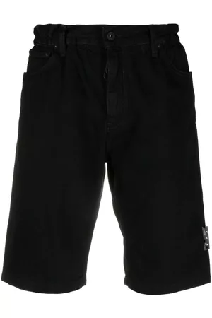 OFF-WHITE Pantalones vaqueros cortos con logo