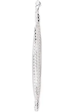 EMANUELE BICOCCHI Pulsera Ice trenzada
