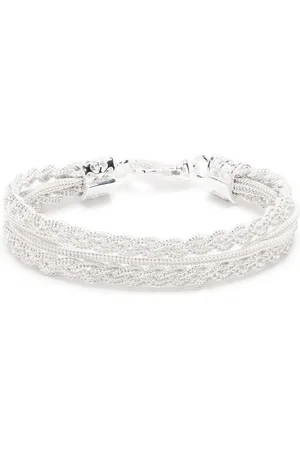 EMANUELE BICOCCHI Pulsera Ice trenzada