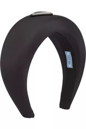 Prada Diadema con logo triangular