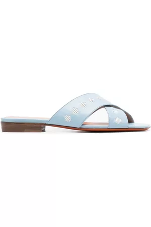 santoni Sandalias con tiras cruzadas