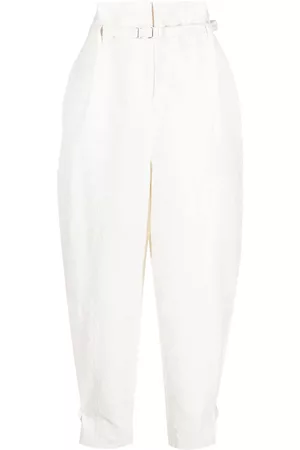 Stella McCartney Pantalones de talle alto ajustados