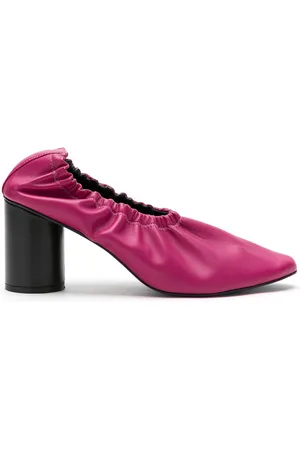 Gloria Coelho Zapatos de tacón fruncidos