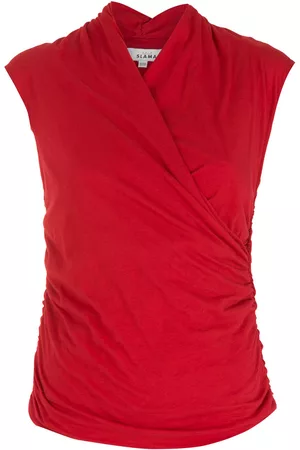AMIR SLAMA Blusa drapeada