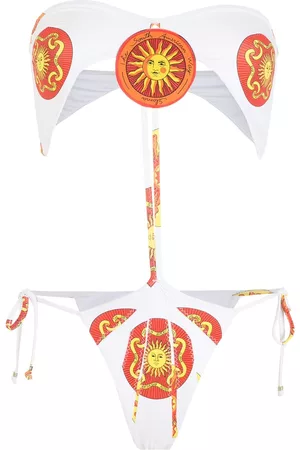 AMIR SLAMA Bañador con estampado Sol