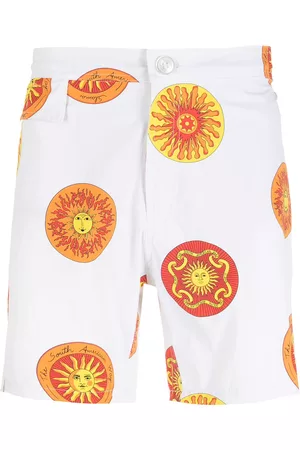 AMIR SLAMA Pantalones con estampado Sol