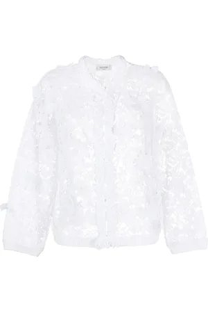 VALENTINO GARAVANI Cárdigan de encaje floral