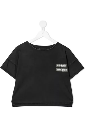 Le pandorine Camiseta corta con estampado de eslogan