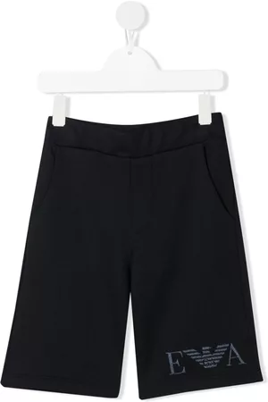 Emporio Armani Bermudas con logo bordado