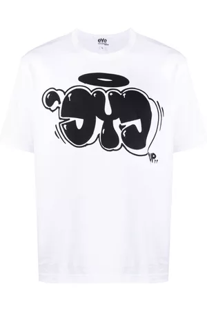 JUNYA WATANABE Camiseta con estampado de grafiti