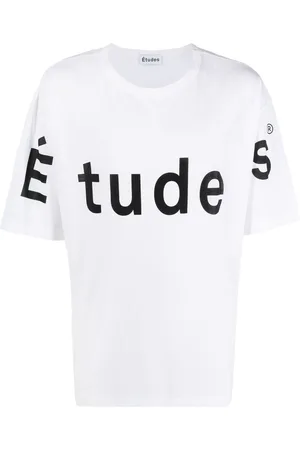 Etudes Camiseta con logo estampado