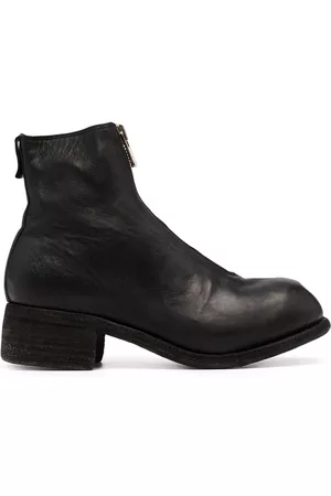 GUIDI Botines con cremallera