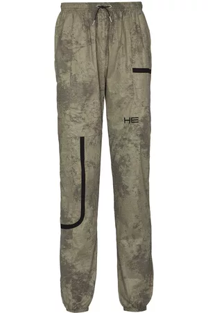 HELIOT EMIL Pantalones de chándal con motivo militar