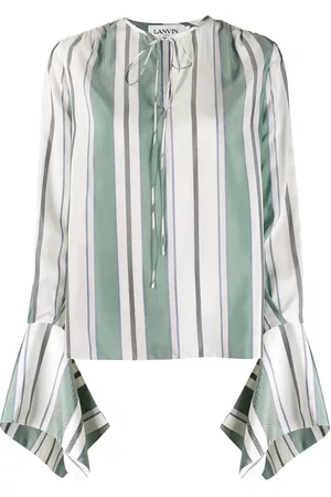 Lanvin Blusa con motivo de rayas