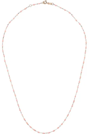 GIGI CLOZEAU Collar Saumon en oro de 18kt con cuentas